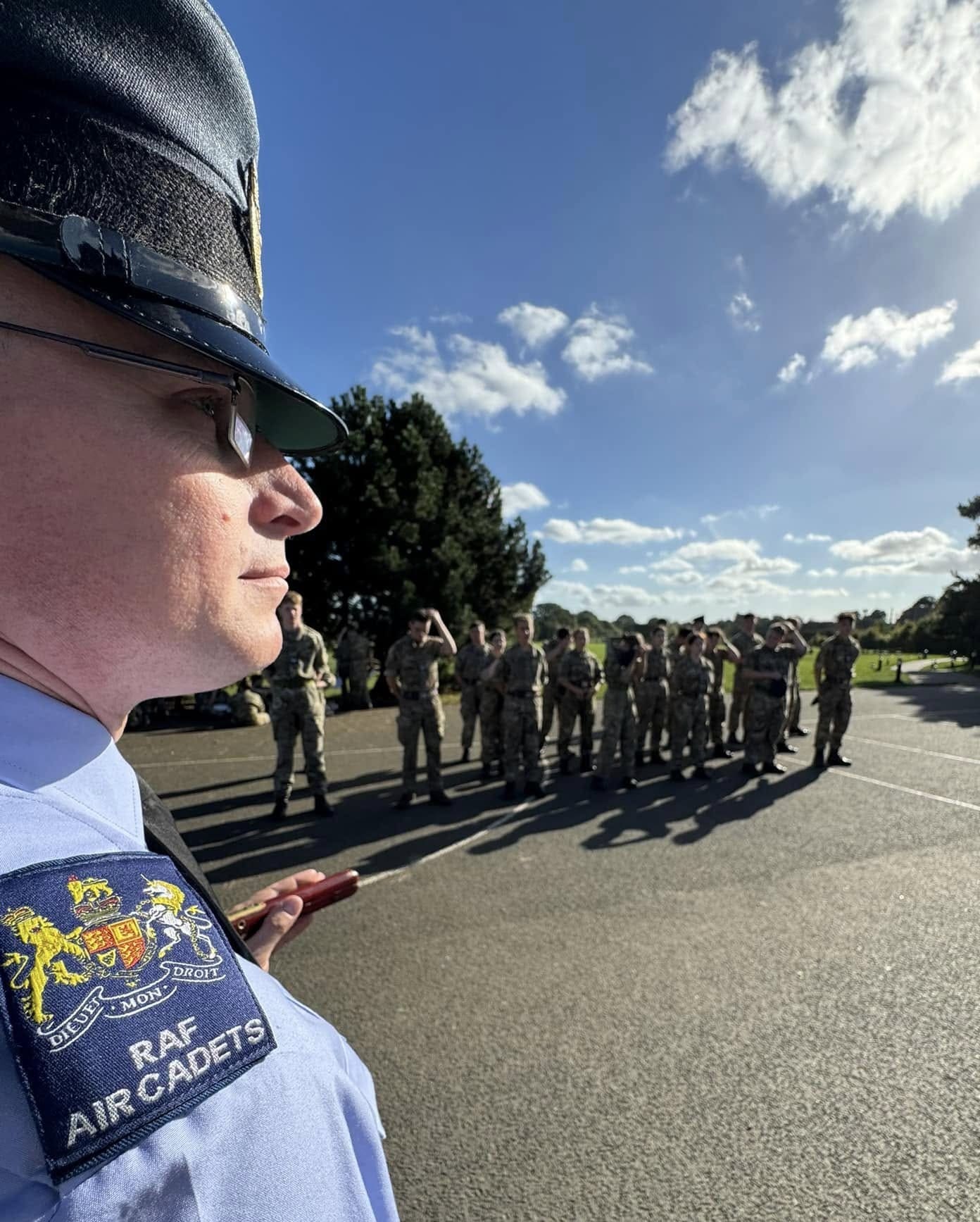 Conservancy Officer on Parade